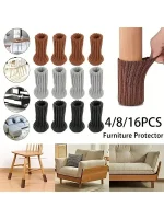 4pcs Protect Your Floors & Furniture With These Knitted Table Leg Socks - Image 2