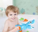 Shark Grabber Baby Bath Toy Set Bathtub Toy