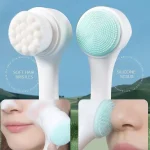 Double side Manual Facial Cleansing Brush - Image 2