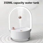 Humidifier Portable Mini Household Small Moisturizing Aromatherapy Car Creativity Air Purifier USB Humidifier LED Mist Maker - Image 4