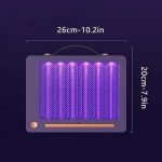 Insect Bat Mosquito Killer Lamp Electric Wall Insect Lamps UV Light USB - Image 2