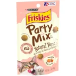 Friskies Party Mix Naturals Salmon Flavor Cat Treats 2.1 oz. - Image 3