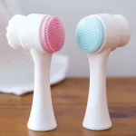 Double side Manual Facial Cleansing Brush - Image 4