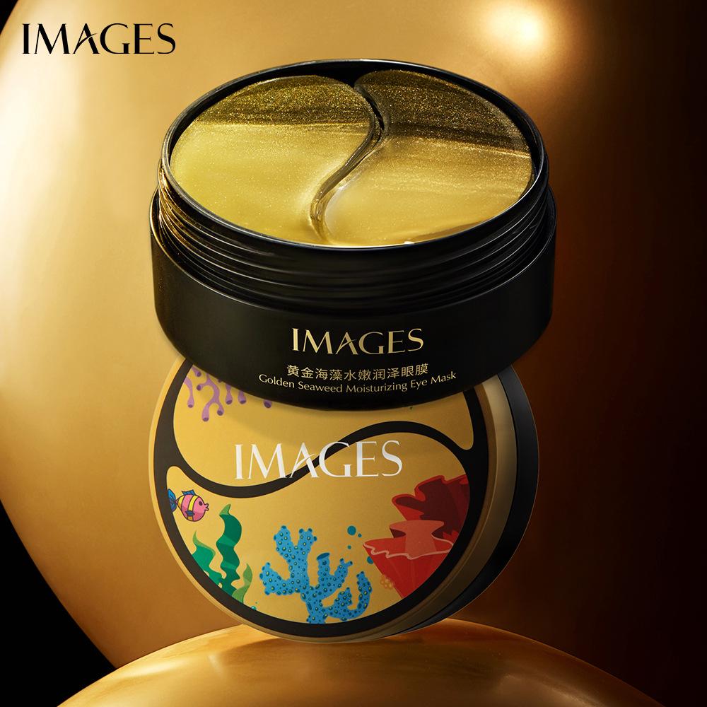 54c4f478c45d6658f3d69bfdd02642e5e53a19c4_original Eyes Mask Golden Seaweed Under Eyes Patches for Women & Men Under Eye Collagen 80g - Image 1