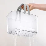 Clearance Portable Shower Plastic Organizer Storage - Image 3