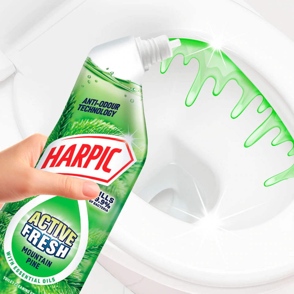 5d87d048-04a4-44cd-b27f-c74655737065_1924425803 Harpic Active Fresh Pine Toilet Cleaner Gel 750ml - Image 1