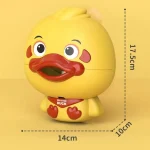 Yellow Duck Bath Toy Bubble Maker - Image 7