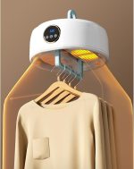 Portable Clothes Dryer, Foldable Quick Drying Compact Electric Clothes Drying Machine With Remote Control, Suitable For Small Spaces, Apartments, RVs, Dormitories - Image 4