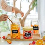 Chalkboard Labels, Fashion clubs Reusable Blackboard Stickers for the Kitchen, Pantry, Mason Jars, Wine Glasses 36PCS - Image 3