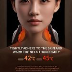 Electric Shiatsu Neck and Back Massager, 3-Speed Adjustment, for Pain Relief Deep Tissue - Image 3