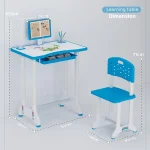 Educational Kids Desk Study Table and Chair - Image 7