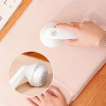 Electric Fabric Shaver, Rechargeable Fabric Shaver Lint Remover with 6- Blad ES, Sweater Shaver for Removing Fabric Fleece Clothes Bedding Furniture - Image 3