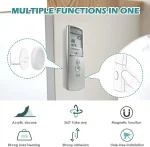 2 Pack Magnetic Remote Control Holder Wall Mount Holders Hole-Free - Image 3