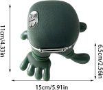 Electric Shiatsu Neck and Back Massager, 3-Speed Adjustment, for Pain Relief Deep Tissue - Image 4