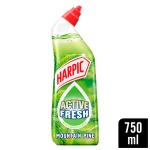 Harpic Active Fresh Pine Toilet Cleaner Gel 750ml - Image 2