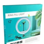 Ring Fill Light QX300 With Tripod Stand 30 cm / KC-142 - Image 2