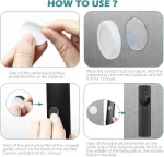 2 Pack Magnetic Remote Control Holder Wall Mount Holders Hole-Free - Image 5