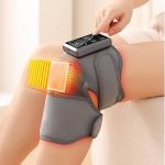 Knee Heating Pad for Pain Relief, Knee Massager with Heat and Vibration to Keep Knee Warmers