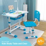 Educational Kids Desk Study Table and Chair - Image 8