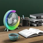 Personal Mini Fan Cooler with LED Light - Image 2