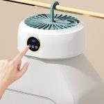 Portable Clothes Dryer, Foldable Quick Drying Compact Electric Clothes Drying Machine With Remote Control, Suitable For Small Spaces, Apartments, RVs, Dormitories - Image 6