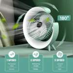 Personal Mini Fan Cooler with LED Light - Image 10