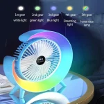 Personal Mini Fan Cooler with LED Light - Image 7