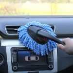 Car Wash Brush, Car Duster, Car Exterior Duster Ergonomic, Scratch-Resistant, Strong Absorbent, Microfibre Car Wash Wax Mop for Car Cleaning - Image 2