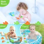 Shark Grabber Baby Bath Toy Set Bathtub Toy - Image 6
