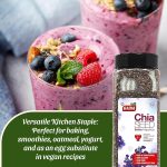 Badia Chia Seed, 22 oz – High Fiber Omega-3 Seeds for Smoothies - Image 4