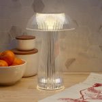 Ganroght Crystal Mushroom Lamp Table Lamp - Image 2
