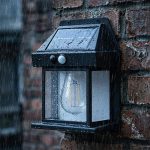 VGEBY Solar Tungsten Wall Light, Outdoor Sensor Interaction Lamp Exterior Lighting Fixtures Wall Mount IP65 Waterproof - Image 2