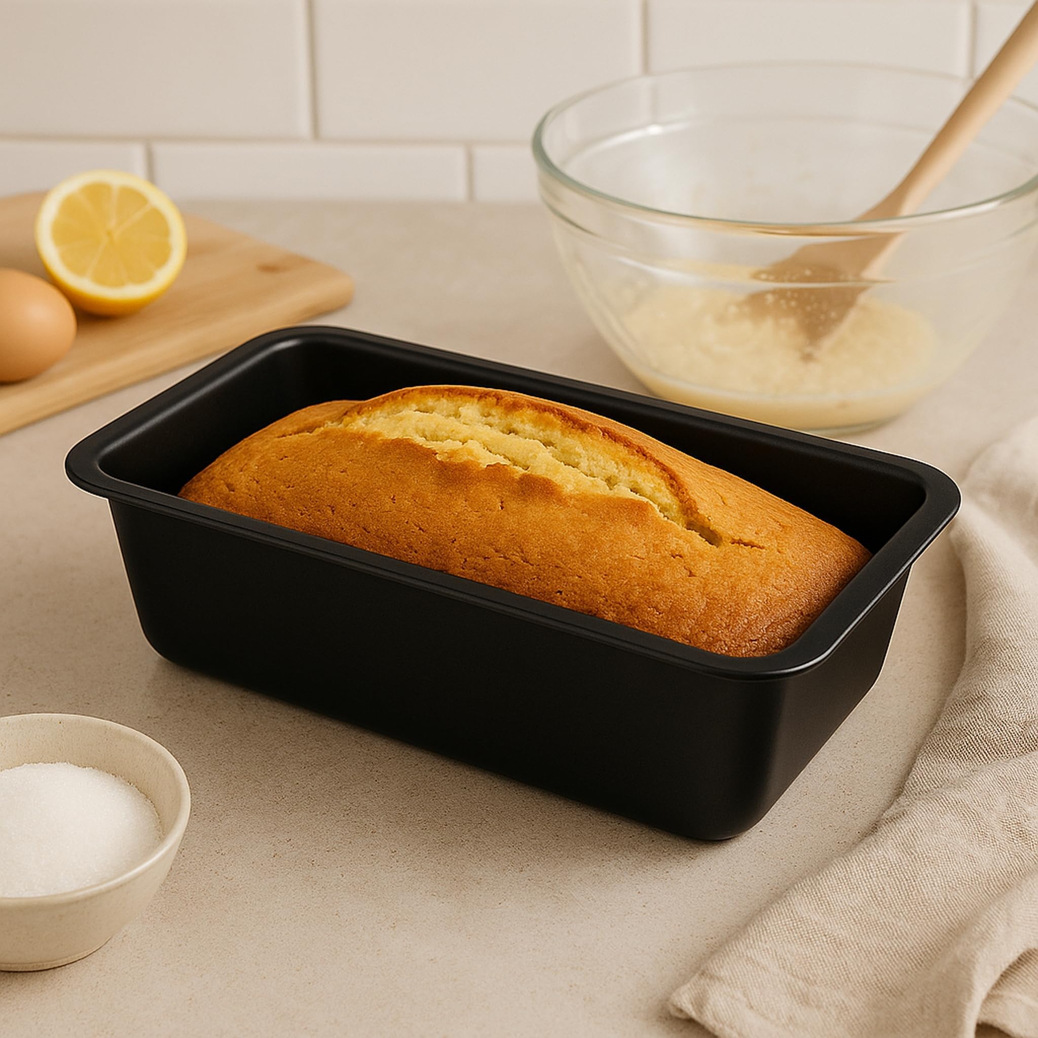 81nI6kGW3gL Rectangle Loaf Pan Baking Toast Mold Carbon Steel Cake Pan Bread Mold Maker Non Stick - Image 1