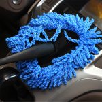 Car Wash Brush, Car Duster, Car Exterior Duster Ergonomic, Scratch-Resistant, Strong Absorbent, Microfibre Car Wash Wax Mop for Car Cleaning