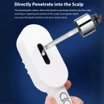 Electric Vibration Hair Growth Comb EMS Micro Current, 3 Color LED Massage - Image 2