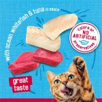 Purina Friskies Prime Filets With Ocean Whitefish and Tuna in Sauce High Protein Wet Cat Food - (Pack of 24) 5.5 oz. Cans - Image 4