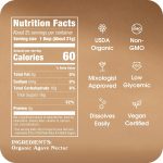 Organic Agave In The Raw Agave Nectar, 18.5 oz. - Image 5