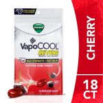 Vicks VapoCool Medicated Drops Cherry Freeze Flavor, 18 Count - Image 6