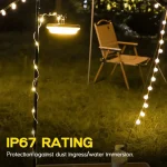 2-in-1 Camping and Ambient Light  240 hours of battery life with USB-C charging - Image 10