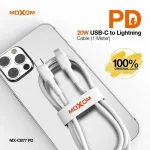 MOXOM TYPE C to LIGHTNING CABLE PD 20W FAST CHARGE - Image 3