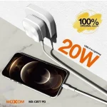 MOXOM TYPE C to LIGHTNING CABLE PD 20W FAST CHARGE - Image 2