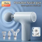 Portable AI Fascial Massage Gun Electric Percussion Massager Body Relaxation - Image 2