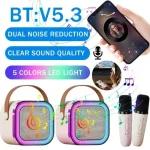 K12 Bluetooth Speaker Karaoke Machine Portable 5.3 PA Speaker with 1 Wireless Microphone Home Family Singing Children’s Gifts - Image 8