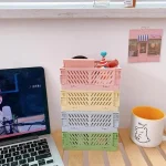 Collapsible Pastel Storage Crates - Image 2