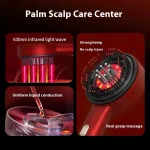 Red Light Therapy Hair Oil Applicator Electric Scalp Massager Brush Massage Comb - Image 3