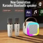 K12 Bluetooth Speaker Karaoke Machine Portable 5.3 PA Speaker with 1 Wireless Microphone Home Family Singing Children’s Gifts - Image 3