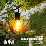3 Modes LED Camping Light USB Rechargeable Lantern Waterproof Outdoor Flashlight Tent Light with Hook Portable Handheld Lamp - Image 2