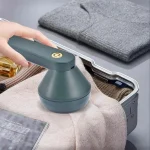 Portable Electric Lint Trimmer, USB Hair Carpets Fuzz Clothes Shaver Clothes Household Portable Hairball Trimmer Electric Rechargeable Lint Remover - Image 5