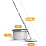 Clean Water Spin Mop with Separate Water Bucket - Image 10