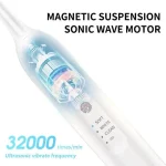 Electric Teeth Cleaner 2 in 1 Electric Teeth with Toothbrush Head - Image 6